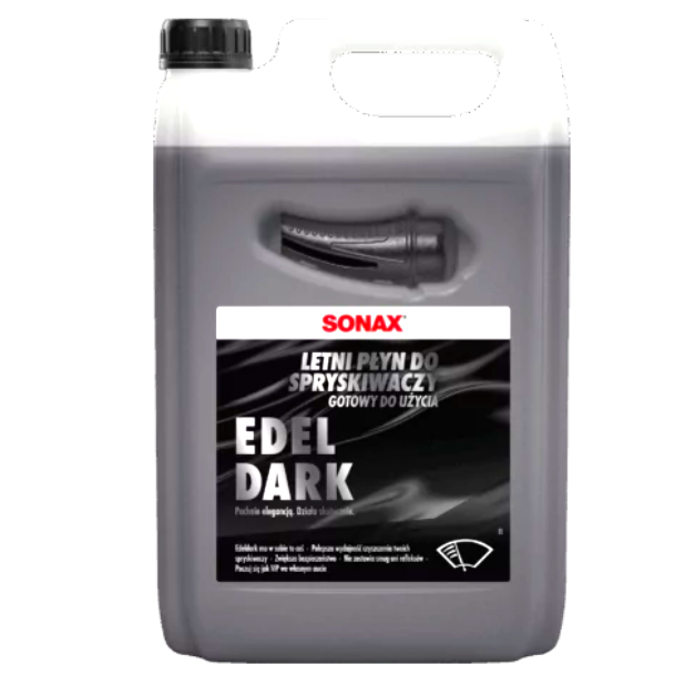 Sonax EDEL DARK - Letni, zapachowy płyn do spryskiwaczy 4L