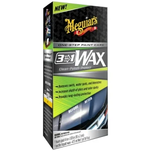 Meguiar's 3 in 1 Wax - Wielozadaniowy wosk, czyści i zabezpiecza lakier 473ml