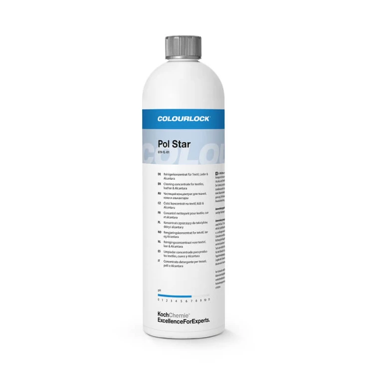 Koch Chemie Pol Star Płyn do czyszczenia wnętrza dywany skóra alcantara koncentrat 1000ml