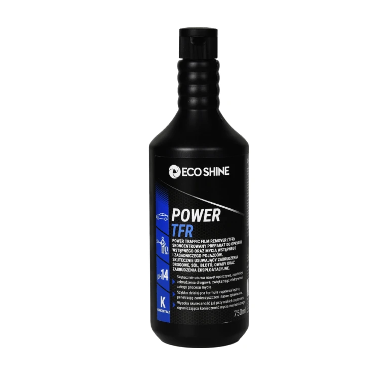 Eco Shine Power TFR - Skoncentrowany preparat do mycia wstępnego i zasadniczego pojazdów 750ml