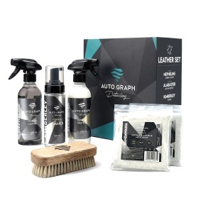 Auto Graph Leather Set - zestaw do czyszczenia i zabezpieczenia skór
