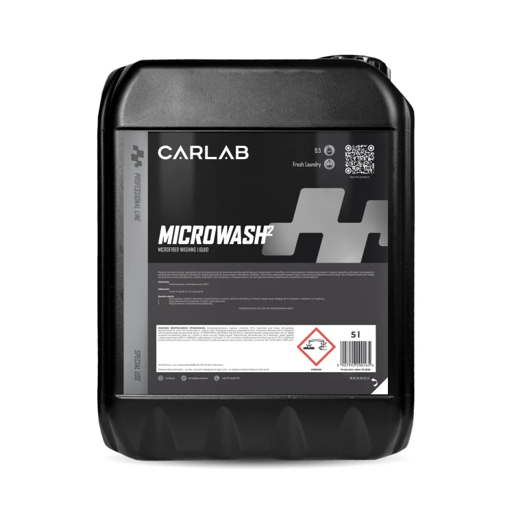 Carlab Microwash - Płyn do prania mikrofibr 5L