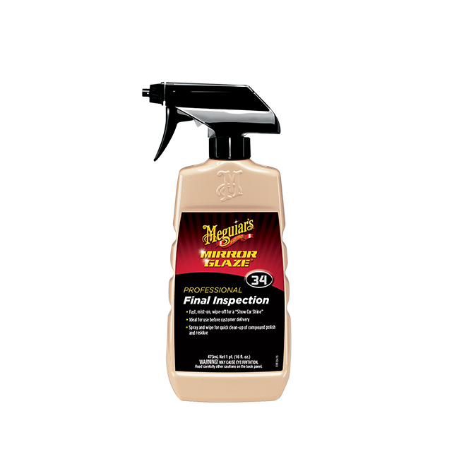 Meguiar's Final Inspection Środek do usuwania lekkich zabrudzeń i poprawy połysku bez silikonu 473 ml