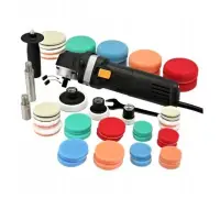 Krauss R3 Superpolish Set - Mała maszyna polerska rotacyjna, zestaw 41 elementów