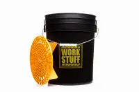 Work Stuff Detailing Bucket Black Rinse Wiadro do płukania + separator