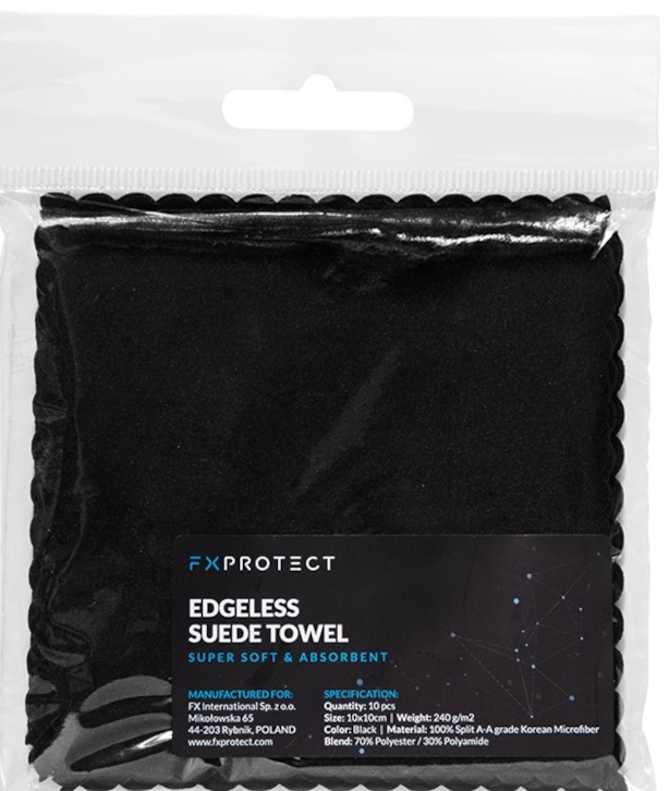 FXPROTECT SUEDE Mikrofibra do aplikacji powłok ceramicznych 10x10cm