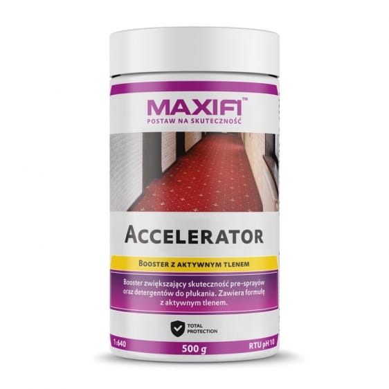 MaxiFi Accelerator Dodatek wzmacniający do środków piorących 500g