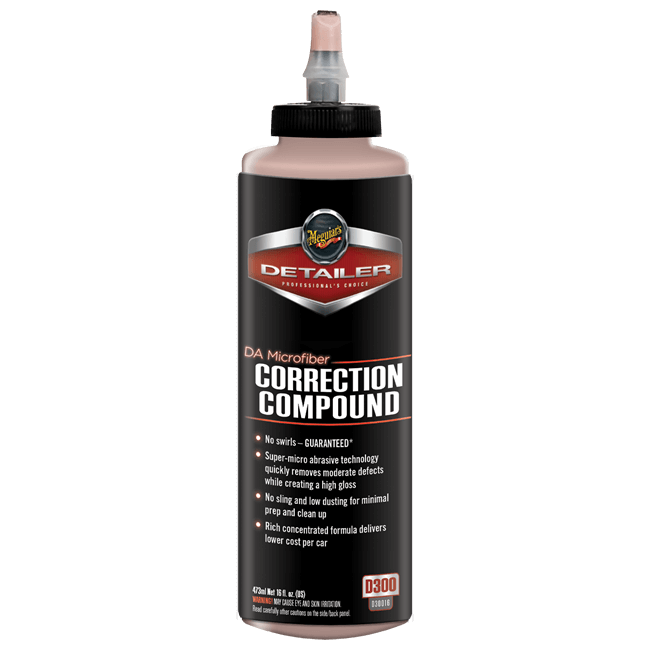 Meguiar's DA Microfiber Correction Compound Średnio ścierna pasta polerska do maszyn Dual Action 473ml