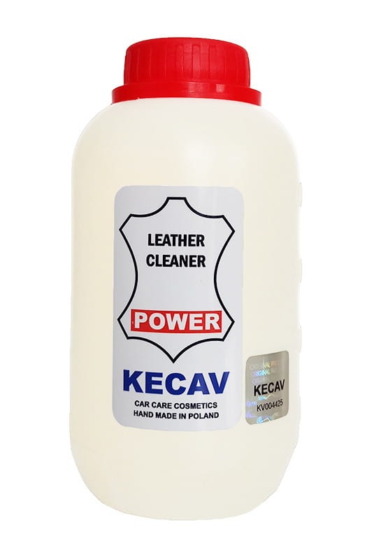 KECAV Leather Cleaner POWER Skuteczny płyn do mocno zabrudzonych skór gładkich 500ml