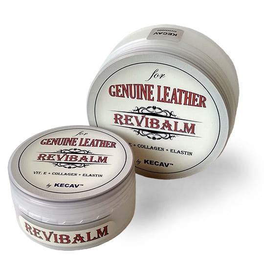KECAV REVIBALM Leather Balm & Conditioner Balsam do pielęgnacji używanych starszych skór gładkich 100ml