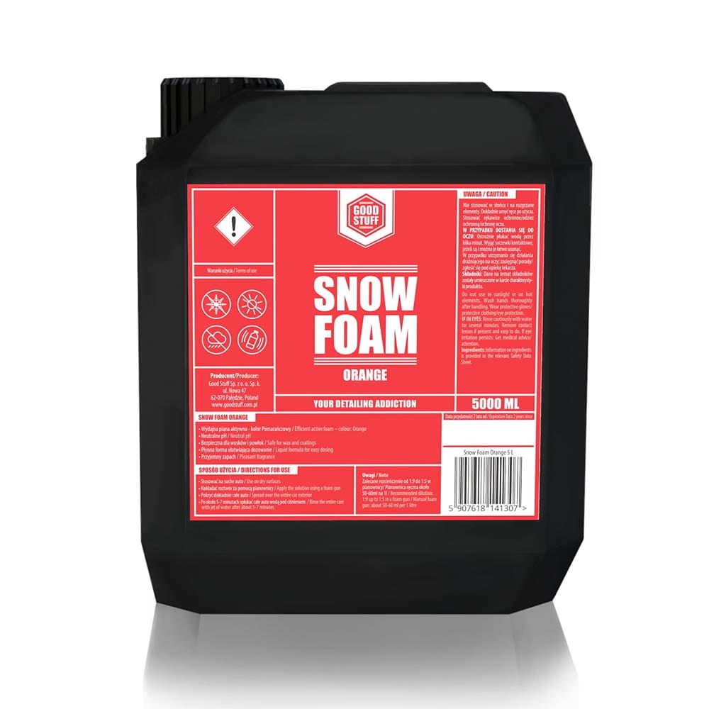 GoodStuff Snow Foam ORANGE Neutralna piana aktywna kolor pomarańczowy 5L