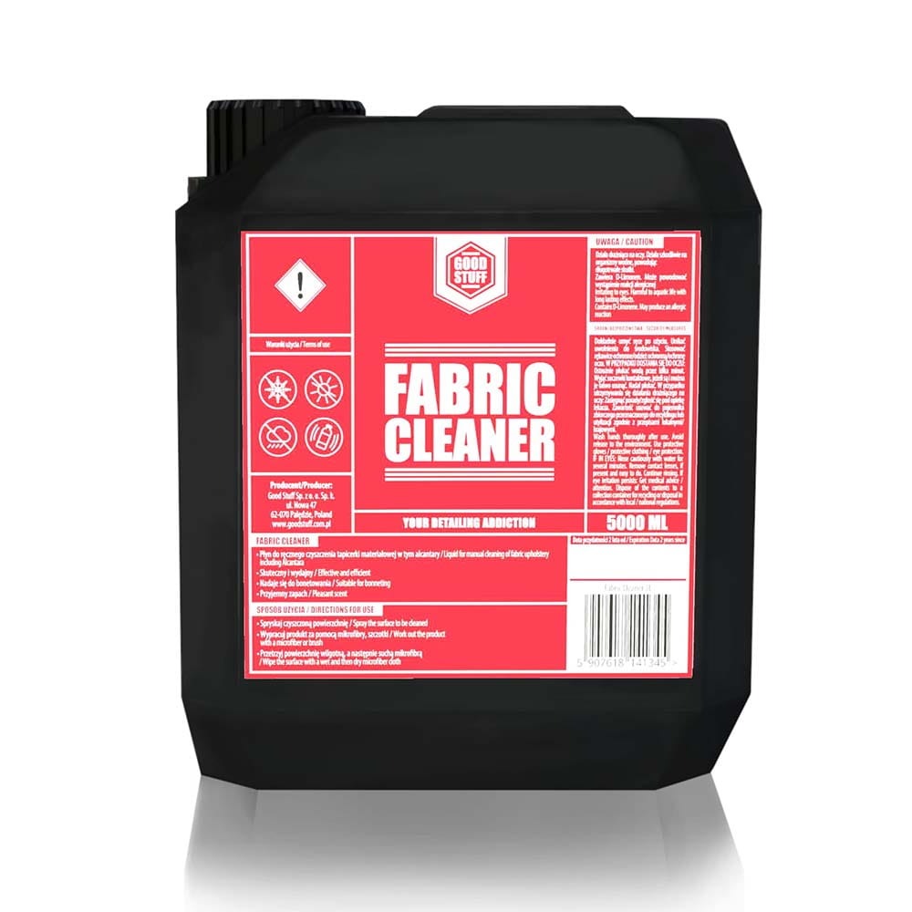 GoodStuff Fabric Cleaner Produkt do czyszczenia tapicerki podsufitki alcantary 5L