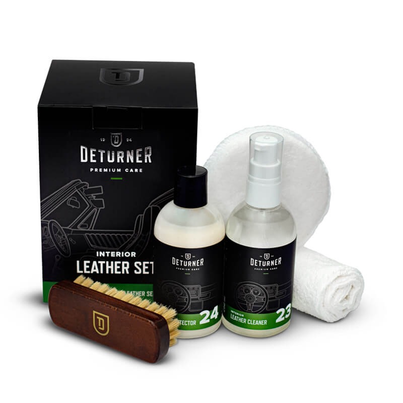 Deturner Leather Set Zestaw produktów do pielęgnacji skór gładkich
