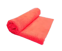 Booski Car Care Premium Edgeless Red Microfiber Uniwersalna mikrofibra do lakieru powłok ceramicznych bez krawędzi 40x40cm