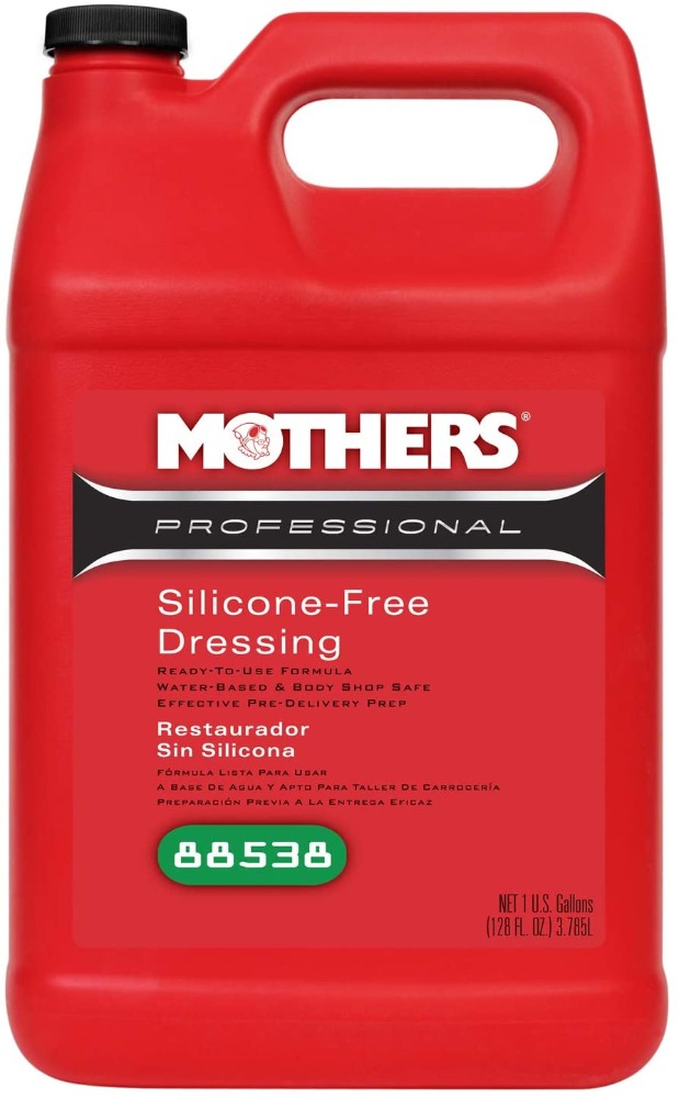 Mothers Professional Silicone-Free Rubber Trim Dressing Zabezpieczenie do zewnętrznych plastików i opon 3780ml