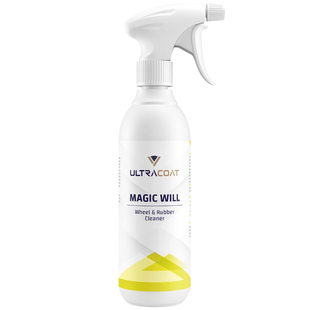 Ultracoat Magic Will Skuteczny płyn do czyszczenia felg i opon 2w1 500ml