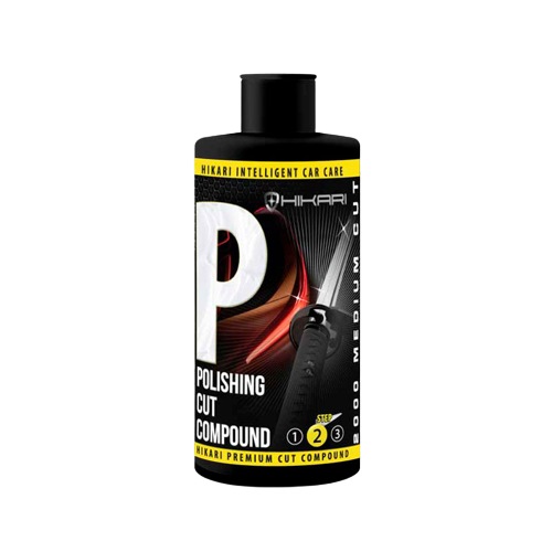 HIKARI Polishing Cut Compound Medium Cut - Wysokiej jakości średnio ścierna pasta polerska One Step 500ml