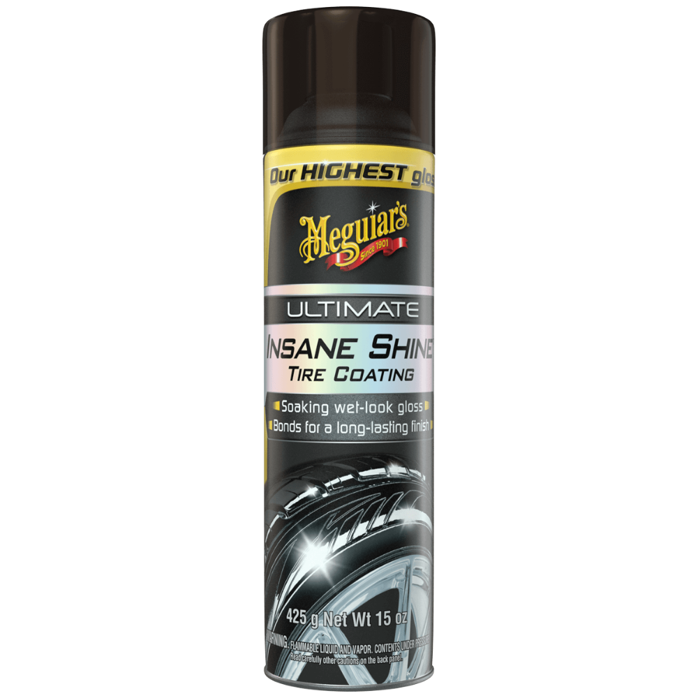 Meguiar's Ultimate Insane Shine Tyre Coating Powłoka dressing do pielęgnacji i nabłyszczania opon 425g