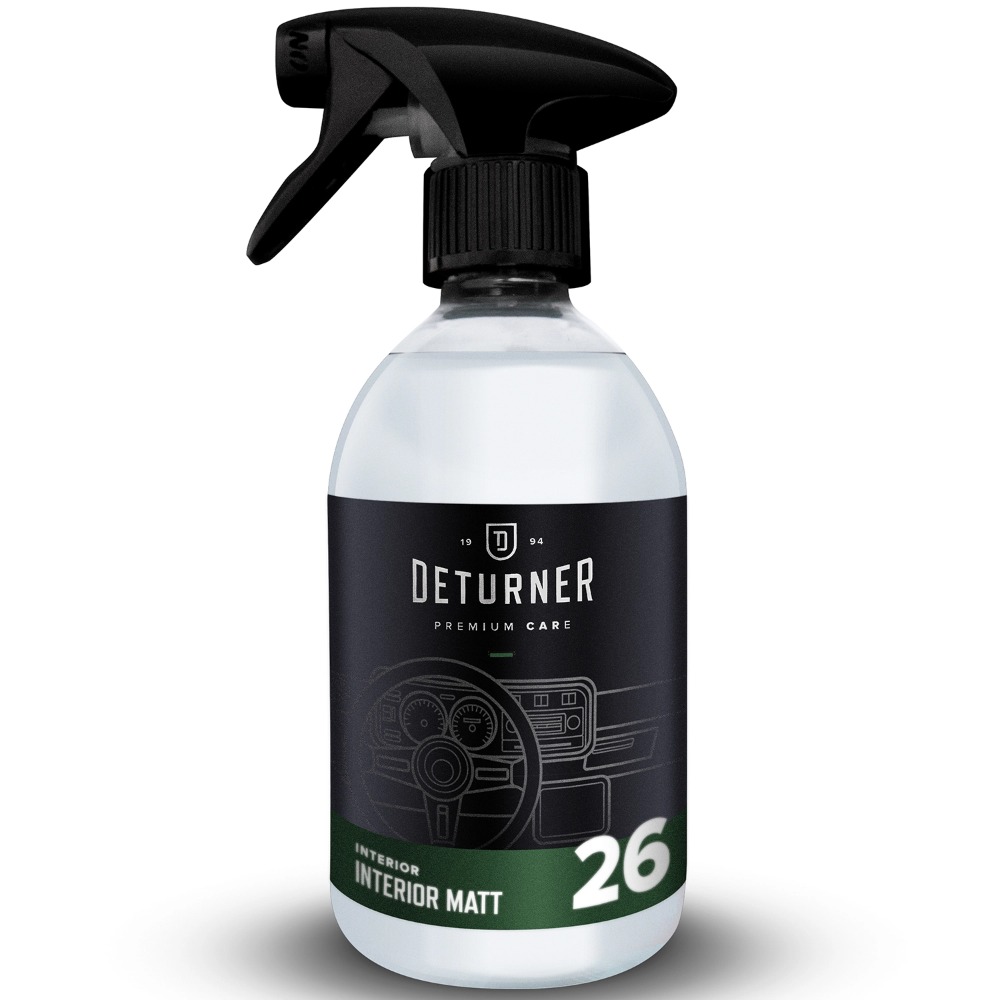 Deturner Interior Dressing Mat Zabezpiecza plastiki wewnętrz samochodu, efekt matowy 500ml