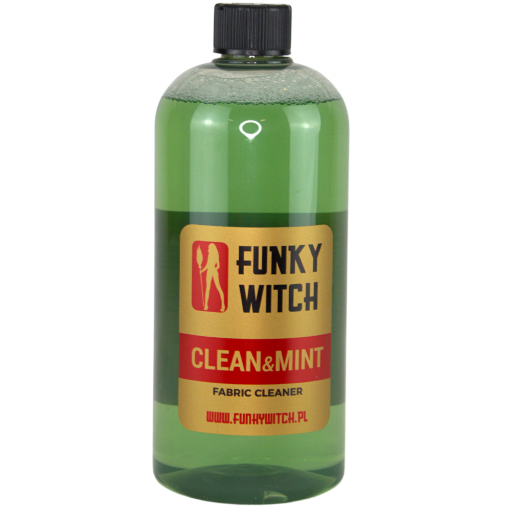 Funky Witch Clean&Mint Fabric Cleaner Środek do czyszczenia tapicerki materiałowej podsufitki 1000ml