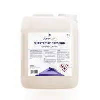 Ultracoat Quartz Tire Dressing - Zabezpieczenie do opon z dodatkiem kwarcu, SiO2, efekt satyna 5000ml