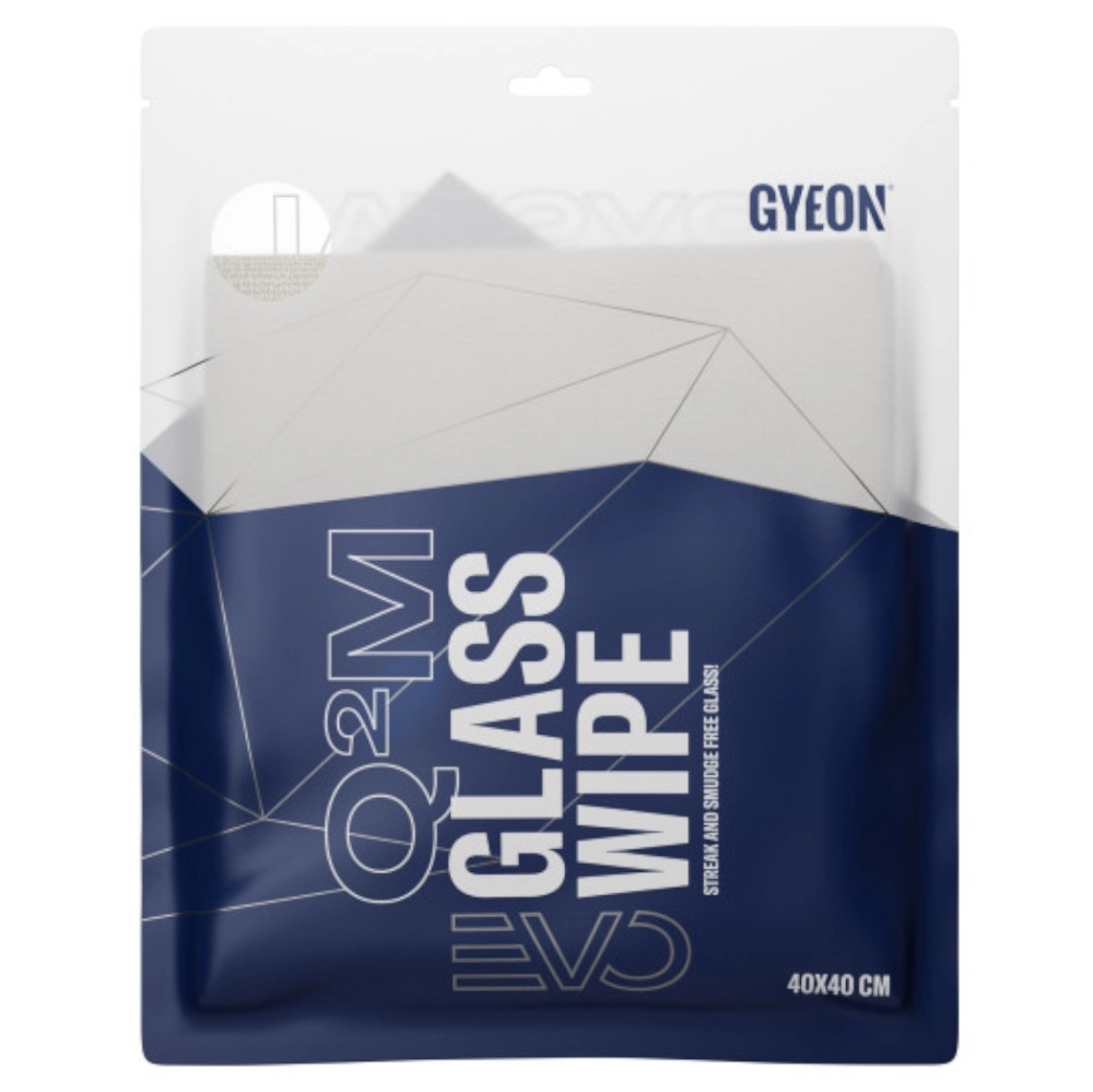 GYEON Q2M GlassWipe EVO - Wysokiej jakości mikrofibra do czyszczenia szyb 40x40cm