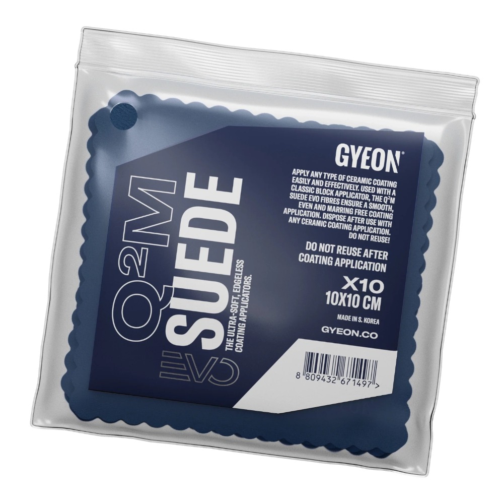 GYEON Q2M Suede EVO - mikrofibra do aplikacji powłok ceramicznych 10x10cm
