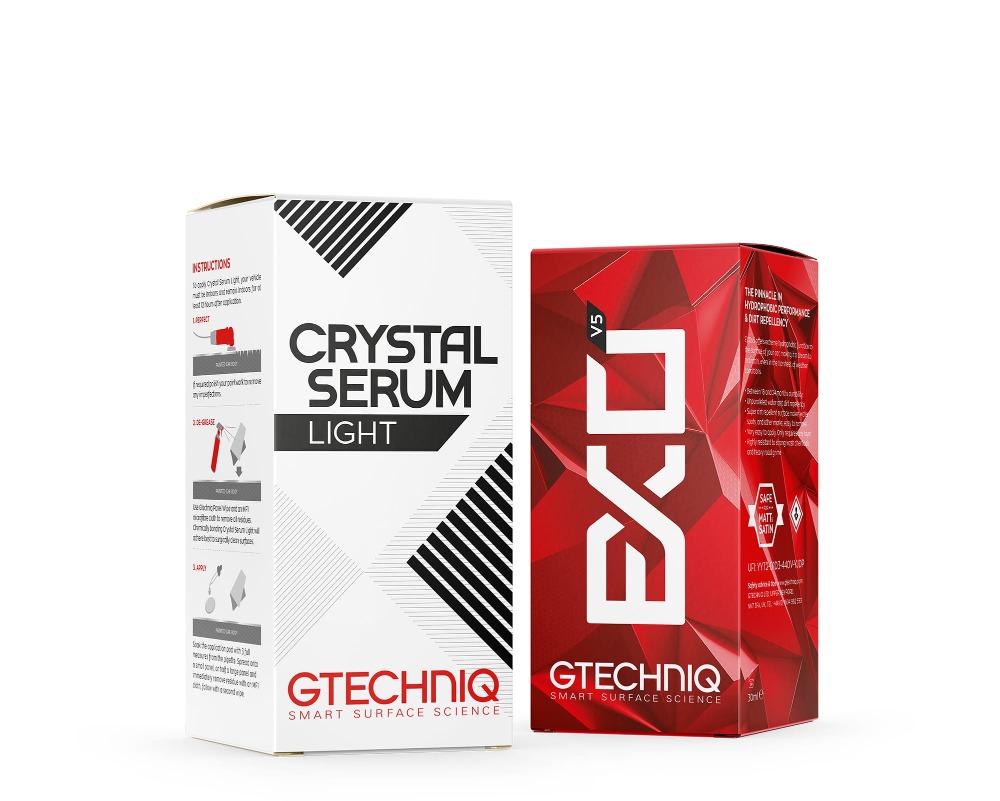 Gtechniq Crystal Serum Light + EXO v5 - Zestaw Power Couple 30ml