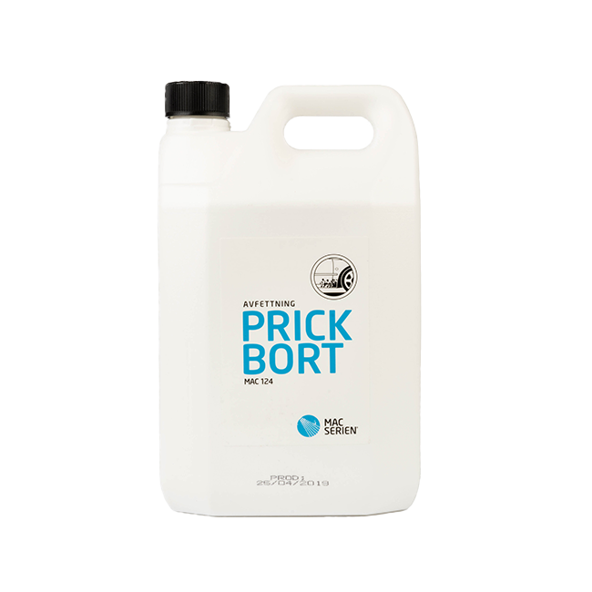 PrickBort MAC 124 Środek do usuwania smoły żywicy z lakieru 2500ml