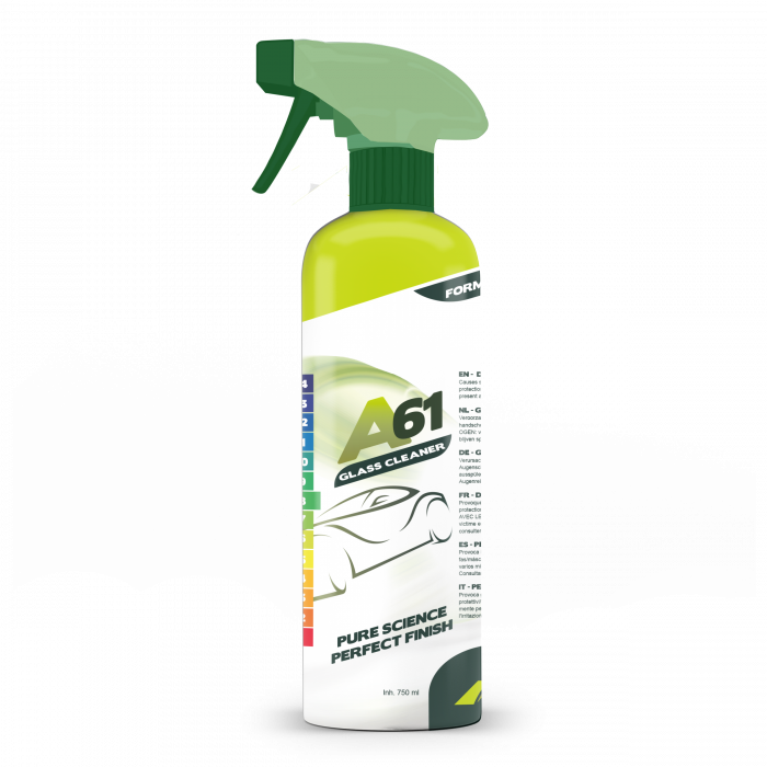 Puris Car Care A61 Glass Cleaner - rewelacyjny płyn do mycia szyb, szkła, bez smug 750ml