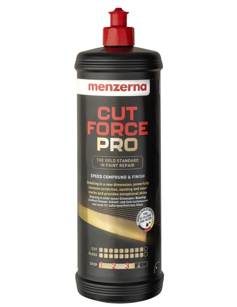 MENZERNA Cut Force Pro Speed Compound & Finish - Uniwersalna pasta polerska One Step 1000ml
