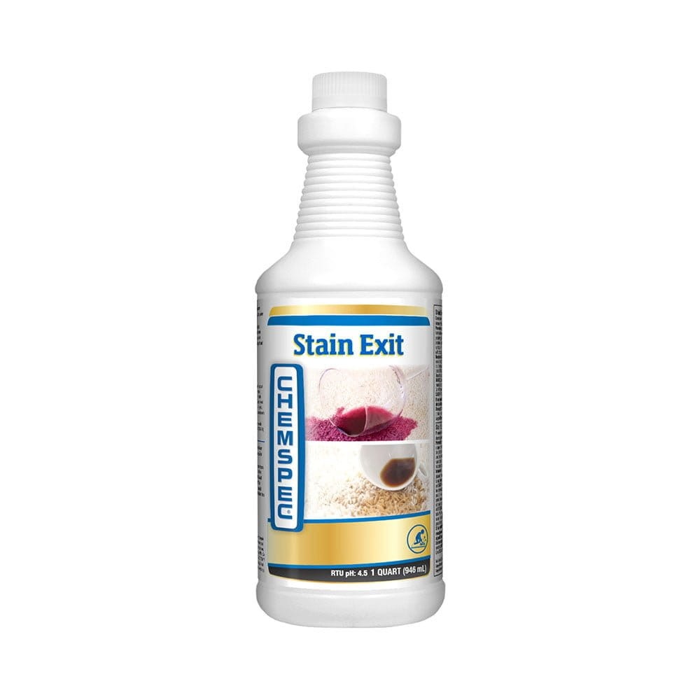 Chemspec Stain Exit - odplamiacz do tapicerki materiałowej, usuwa barwniki ograniczne, soki, herbata, wino 946ml
