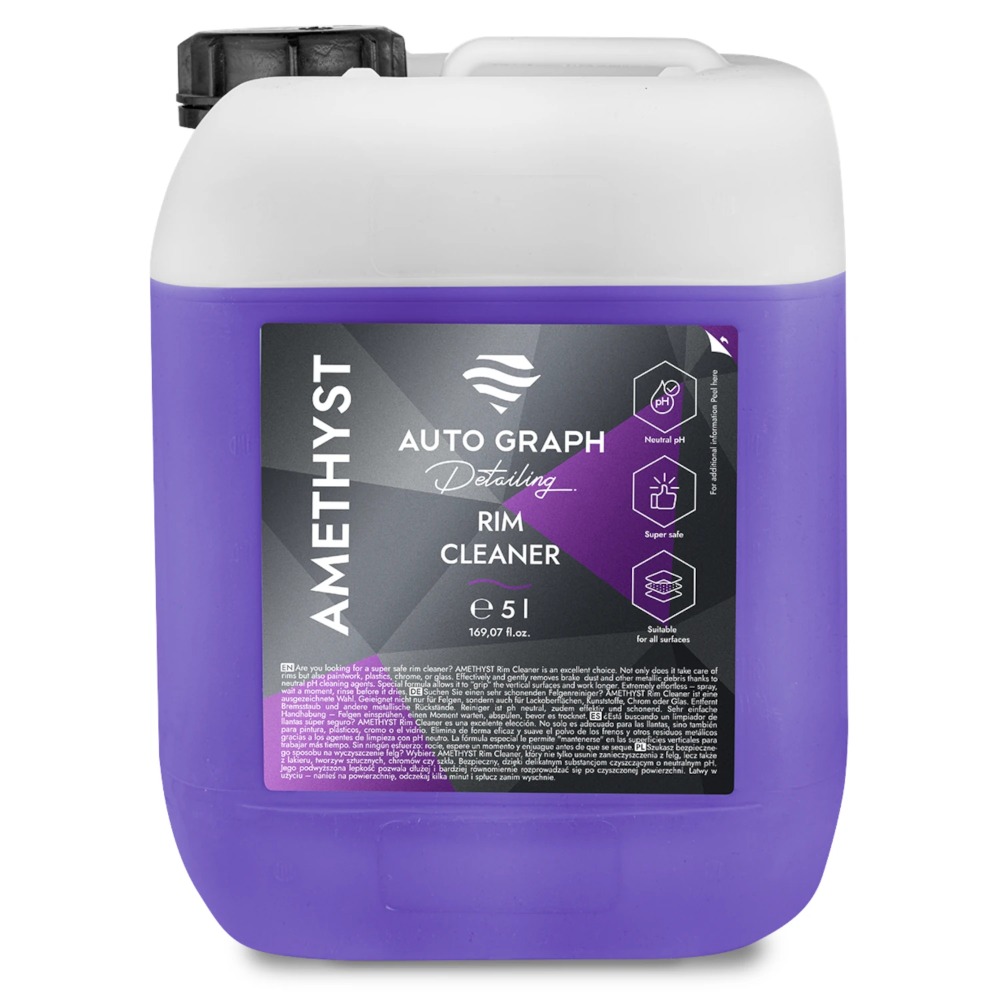 Auto Graph AMETHYST Rim Cleaner - Deironizer do czyszczenia felg samochodowych 5L