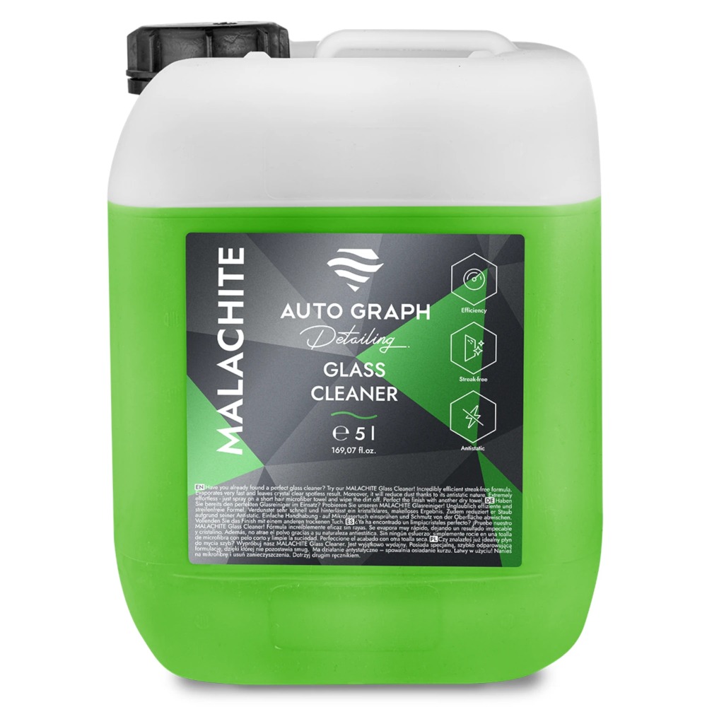 Auto Graph MALACHITE Glass Cleaner - Płyn do czyszczenia szyb 5L