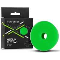 FXPROTECT Medium Cut Pad Green - Średnio twardy pad polerski 75/90mm