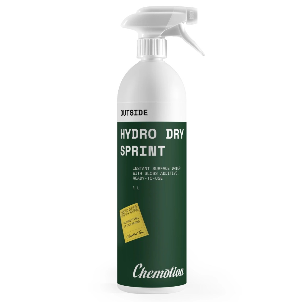 Chemotion Hydro Dry Sprint - Osuszacz do lakieru, nabłyszczający, gotowy do użycia 1L