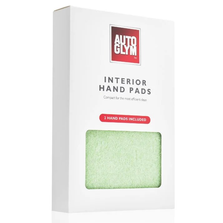 Autoglym Interior Hand Pads – aplikator do czyszczenia skóry, materiału i plastików 2 sztuki