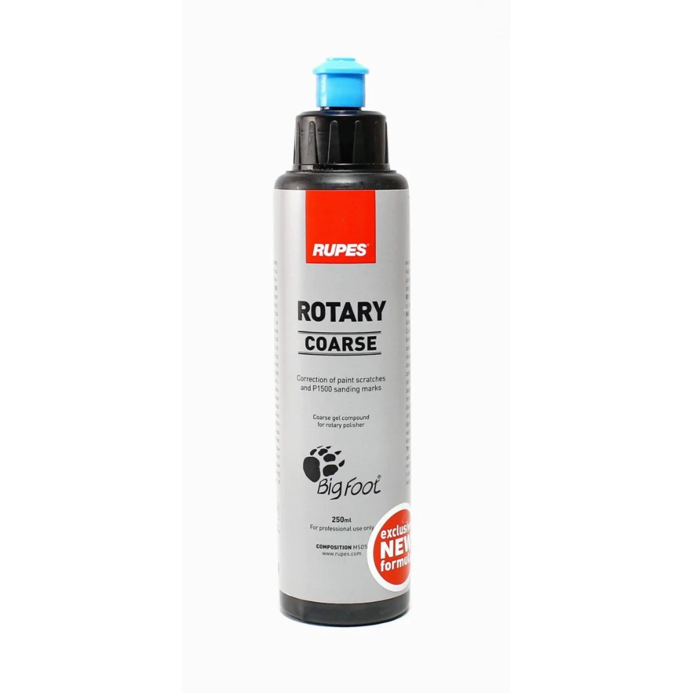 RUPES Rotary Coarse - pasta polerska mocno ścierna do maszyn rotacyjnych 250ml