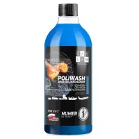 Carlab Poliwash Blue - Szampon z polimerami do mycia bez spłukiwania , rinseless 750ml