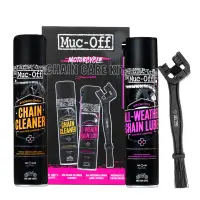 Muc-Off Motorcycle Chain Care Kit - Zestaw do pielęgnacji łańcucha motocyklowego