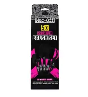 Muc-Off  Premium Brush Set 5 - Zestaw 5 szczotek do czyszczenia, motocykl, rower