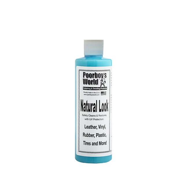 POORBOY’S WORLD Natural Look Dressing Odżywia i zabezpiecza plastiki wewnętrzne 473ml