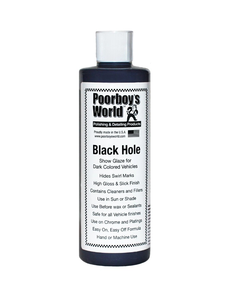 POORBOY’S WORLD Black Hole Show Glaze - Politura odżywka do ciemnych kolorów 473ml