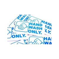 Hand Wash Only - niebieska