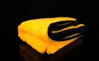 ShiningCar Fluffy Dryer YELLOW 90x60cm
