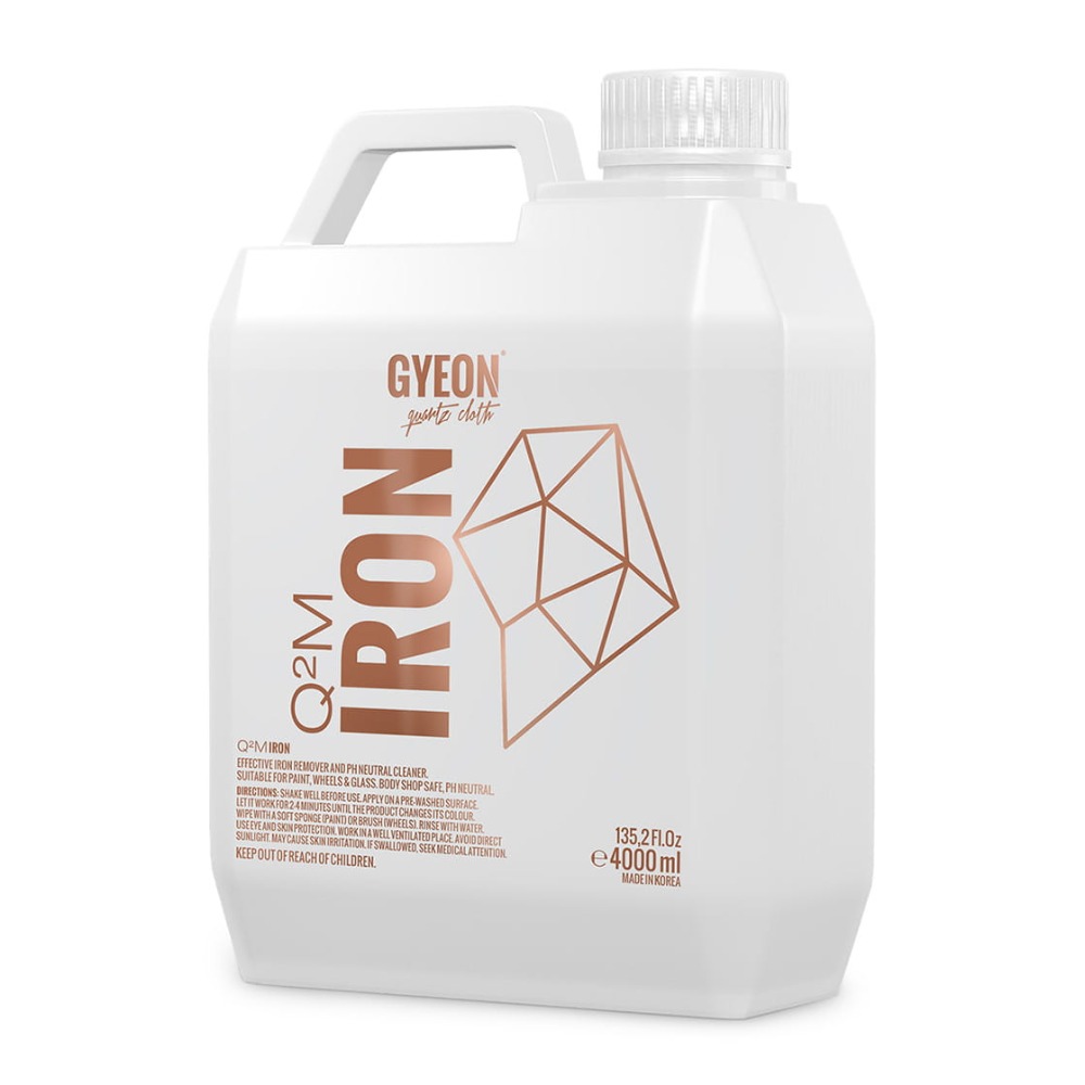 GYEON Q2M Iron Usuwa osady metaliczne z lakieru i felg 4000 ml