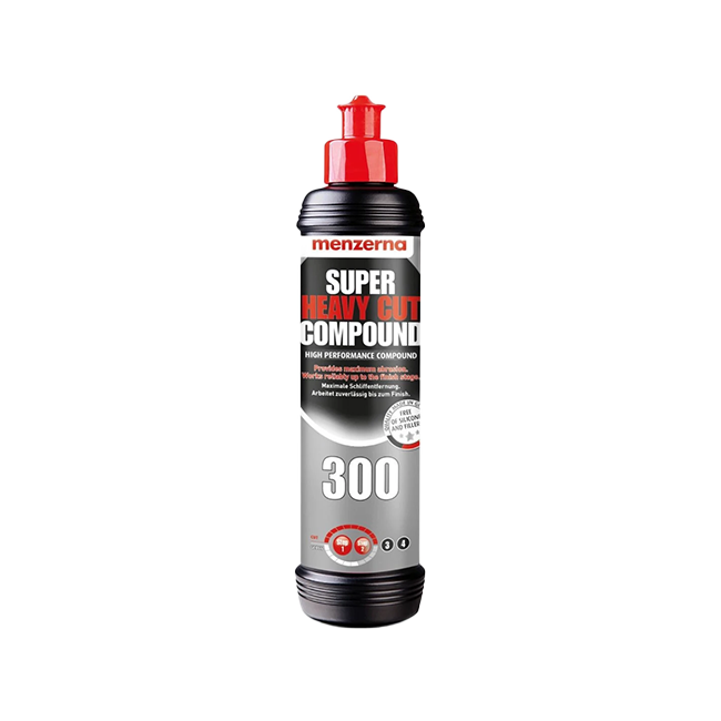 MENZERNA Super Heavy Cut Compound 300 Mocno ścierna pasta polerska 250ml