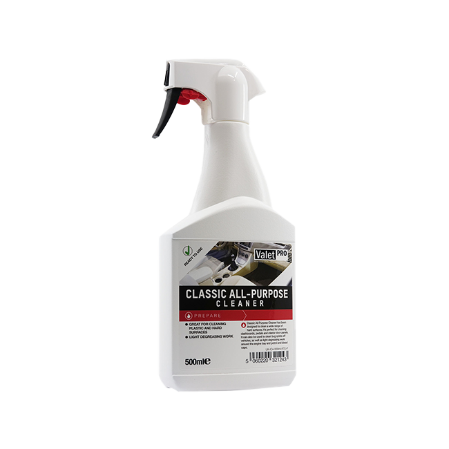 ValetPRO Classic All Purpose Cleaner Uniwersalny środek czyszczący do wnętrza i na zewnątrz 500ml