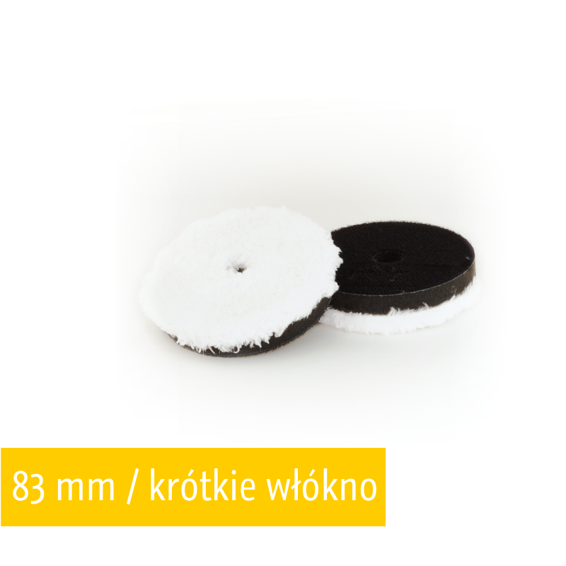 NAT Pad Mikrofibrowy Agresywny Miękki DA 83mm