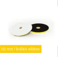 NAT Pad Mikrofibrowy Agresywny Twardy DA 135mm